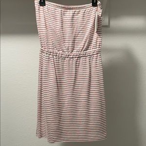 Aqua Strapless Dress